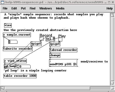 A simple video sequencer